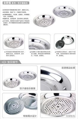 不止于餃子盤 透視30CM不銹鋼雙盤濾片套裝的櫥柜新價值